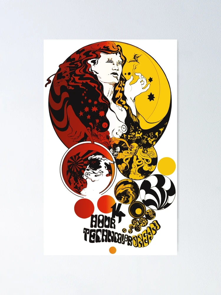 ピンクフロイド/14 Hour Technicolor/1967ポスター/セカンド