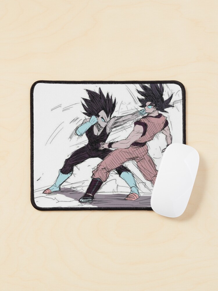 Mousepad Dragon Ball Broly Goku Vegeta Anime com apoio