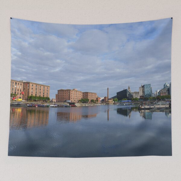 Item preview, Reflection At Liverpool Salthouse Dock designed and sold by rawshutterbug.