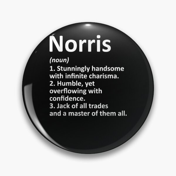 Item preview, NORRIS Definition Personalized Name Funny Birthday designed and sold by Dinielpaker.