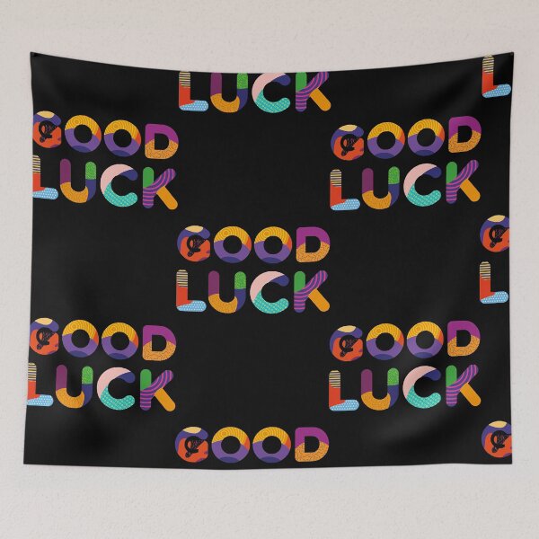 Item preview, Good Luck Colorful Text  designed and sold by ThomasPri34759.