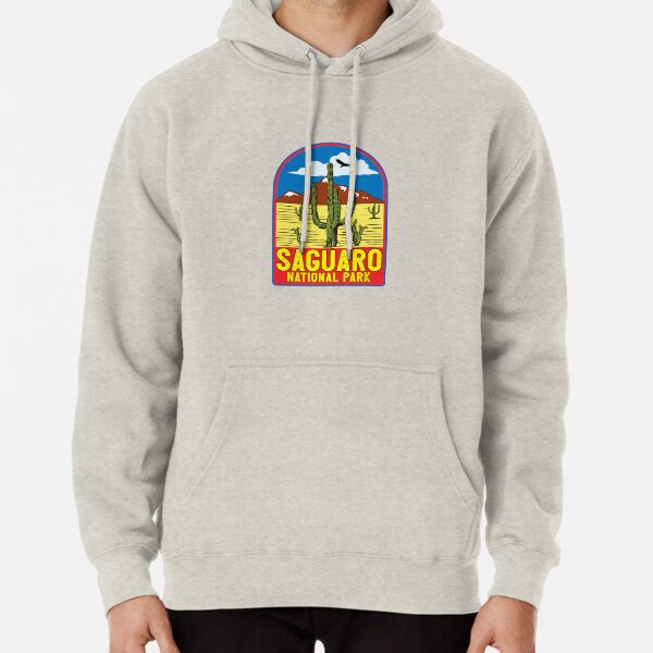 Retro Style Arizona Saguaro Cactus Sweatshirt