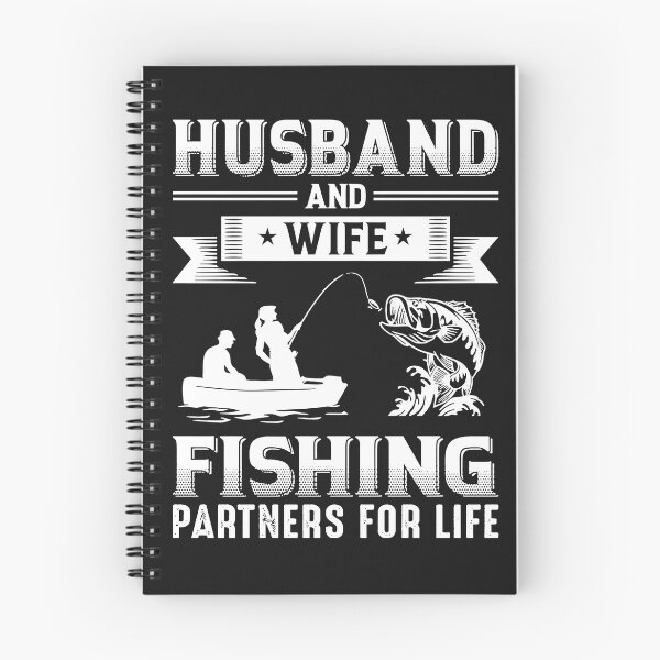 Item preview, Husband and Wife Fishing Partners For Life Vintage Fishing Tee designed and sold by alanxgoldberger.