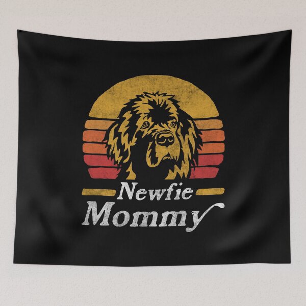 Item preview, Retro Vintage Newfoundland Mommy designed and sold by More Cute Dogs.