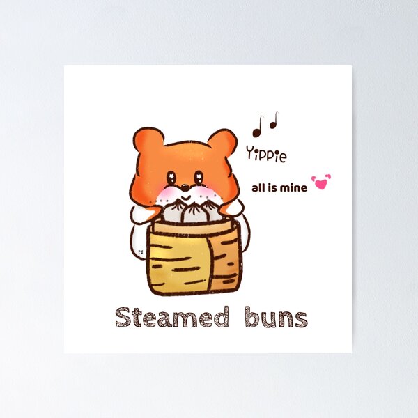 Item preview, Hamster | Hamster Lover - Steamed  buns v5 designed and sold by FennyWijayaMomo.