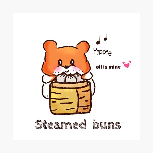 Item preview, Hamster | Hamster Lover - Steamed  buns v5 designed and sold by FennyWijayaMomo.