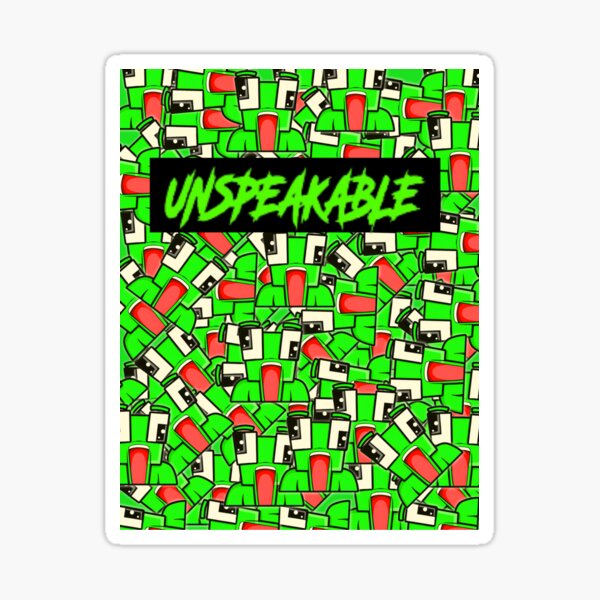 "Unspeakable Youtube Unspeakable Funny Gamer 3 D Unspeakable