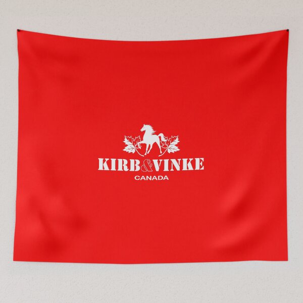 Item preview, Kirb & Vinke (White on Dk.Red) designed and sold by kirbeekatz.
