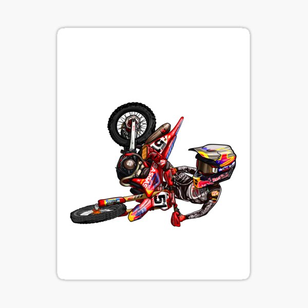 Item preview, Dirt Bike Studios Cartoon Collection designed and sold by TheArtWarehouse.