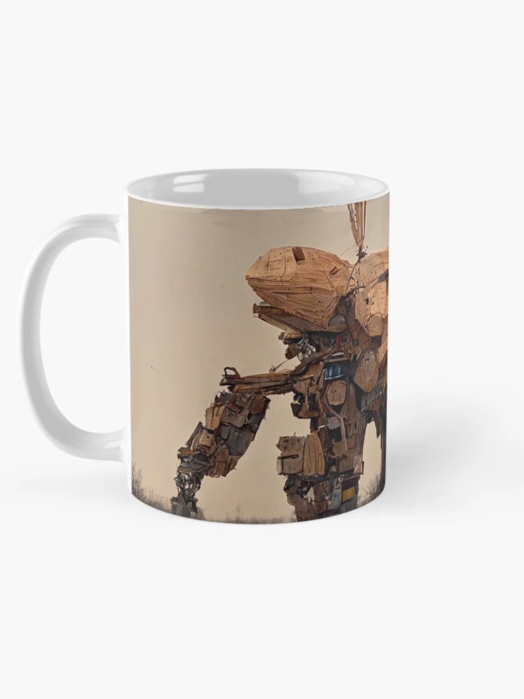 Thumbnail 5 of 6, Coffee Mug, Native American Ritual Mech designed and sold by LessLowLast.