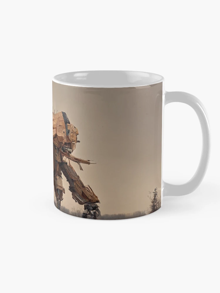 Thumbnail 3 of 6, Coffee Mug, Native American Ritual Mech designed and sold by LessLowLast.