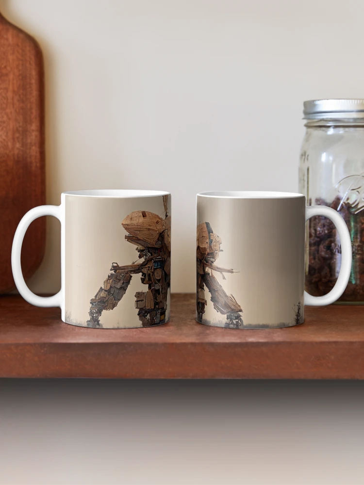 Thumbnail 2 of 6, Coffee Mug, Native American Ritual Mech designed and sold by LessLowLast.