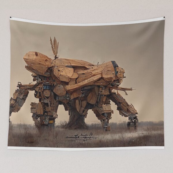 Item preview, Native American Ritual Mech designed and sold by LessLowLast.