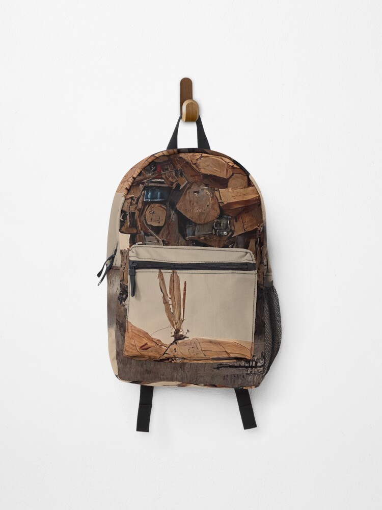 Thumbnail 1 of 3, Backpack, Native American Ritual Mech designed and sold by LessLowLast.