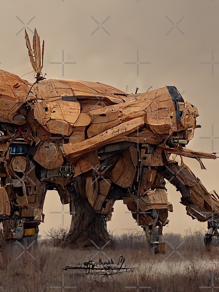 Thumbnail 3 of 3, Scarf, Native American Ritual Mech designed and sold by LessLowLast.