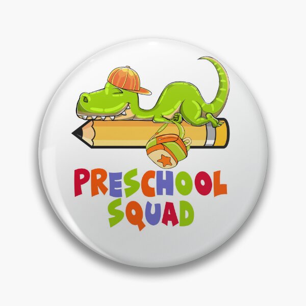 Item preview, Pre-School Dinosaur Team N Preschool Squad Back To School designed and sold by manzee.