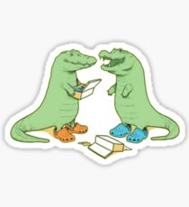 Crocs in crocs Sticker
