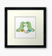 Crocs in crocs Framed Print