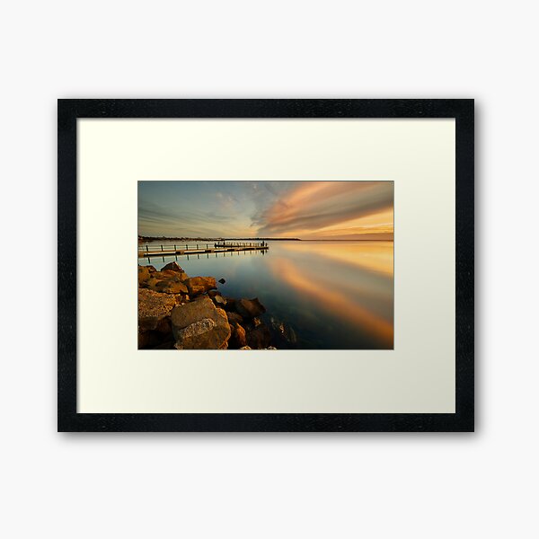 Sunrise at St Helens Framed Art Print