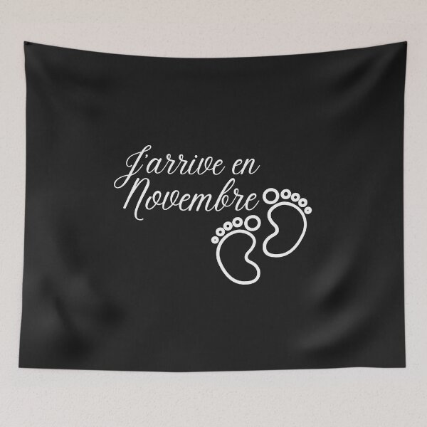 Item preview, I'm coming in November, pregnancy gift designed and sold by lapolonaise.