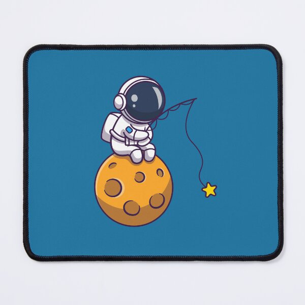 Item preview, Cute Astronaut Fishing Star On The Moon designed and sold by MoaaStore.