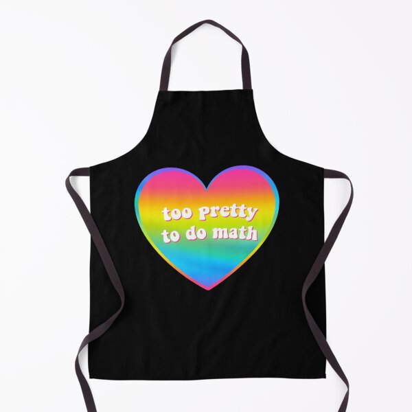 Item preview, too pretty to do math   designed and sold by RicardoEvans.