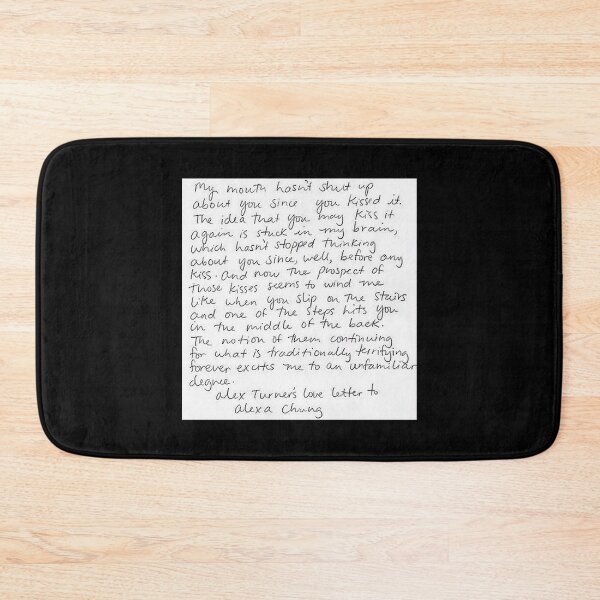 Item preview, Funny Gifts For Alex Turner's Love Letter To Alexa Chung Gift For Fans designed and sold by TrinhLa.