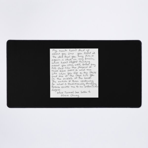 Item preview, Funny Gifts For Alex Turner's Love Letter To Alexa Chung Gift For Fans designed and sold by TrinhLa.