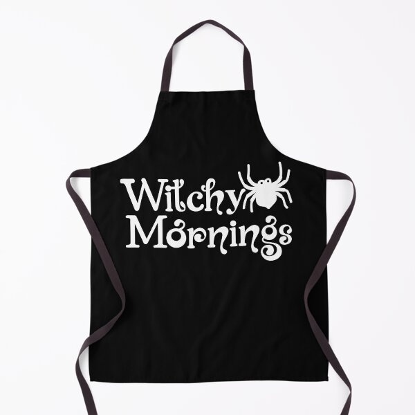 Item preview, Witchy Mornings Spooky Spider- Cute T-shirt Designs for wacky Halloween enthusiast designed and sold by Ridiculam Toga.