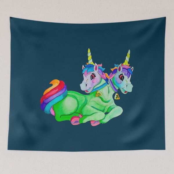 Item preview, Two-Headed Unicorn   designed and sold by RicardoEvans.