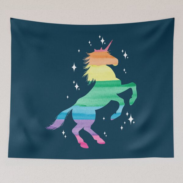 Item preview, Watercolor Rainbow Unicorn   designed and sold by RicardoEvans.