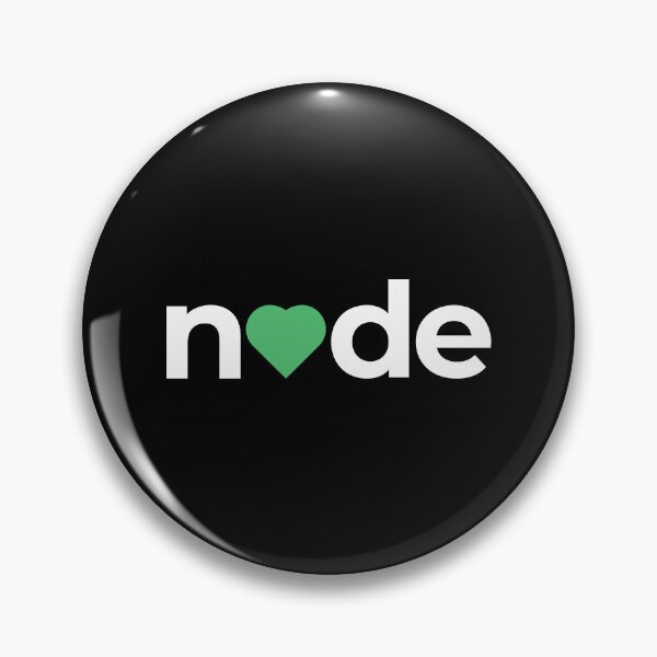 Item preview, I Love / Heart Node / Nodejs - For Nodejs Programmers / Coders / Developers designed and sold by ItsRainingPxls.