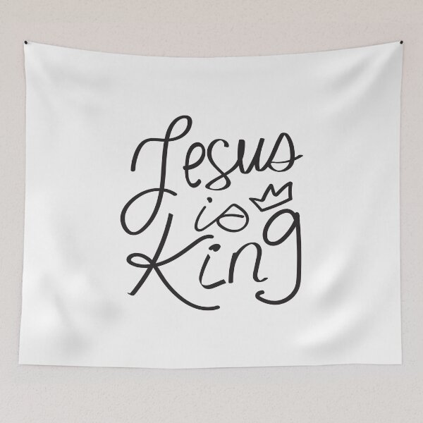 Item preview, Jesus is King Quote designed and sold by kmstudio.