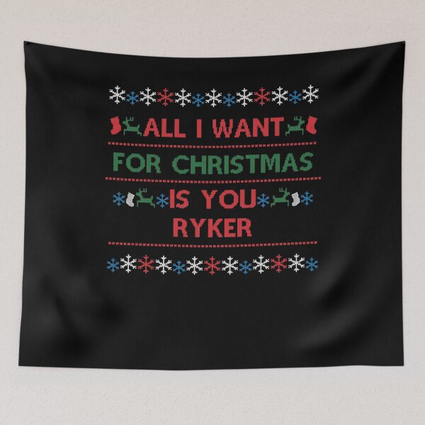 Item preview, My Favorite People Christmas Name Xmas Santa Ryker Gifts For Birthday designed and sold by HoLac.