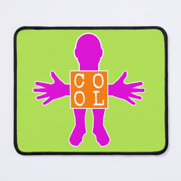 Item preview, Human figure - COOL - Orange ad Violet colors - Monospace font designed and sold by RainbowWordLand.