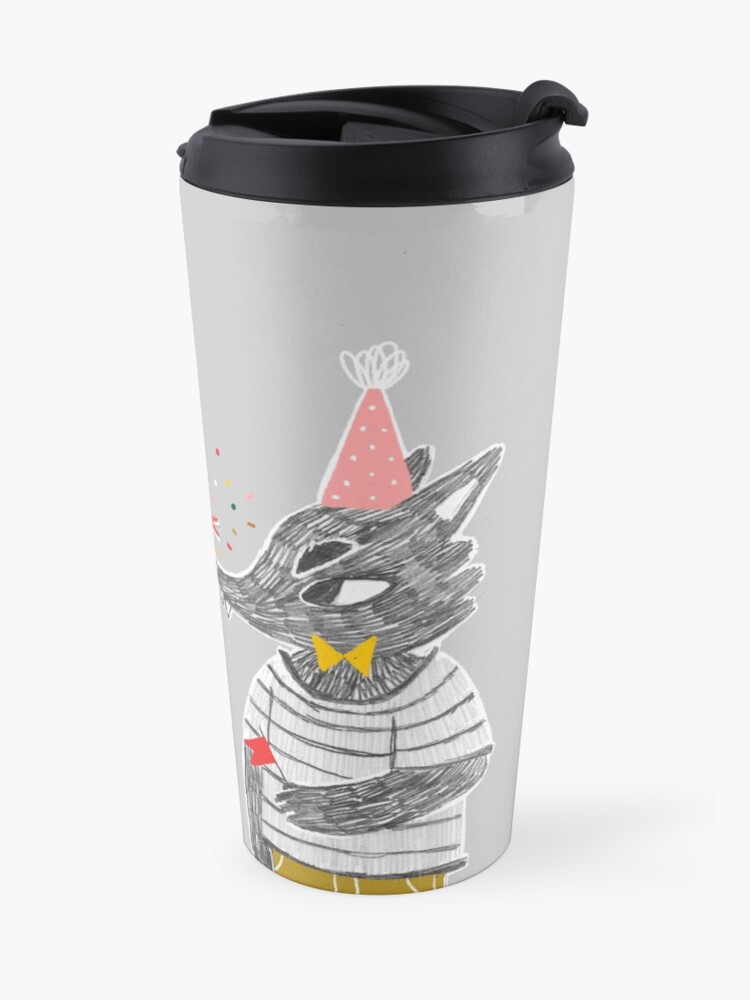 Alternate view of Happy Something Travel Mug