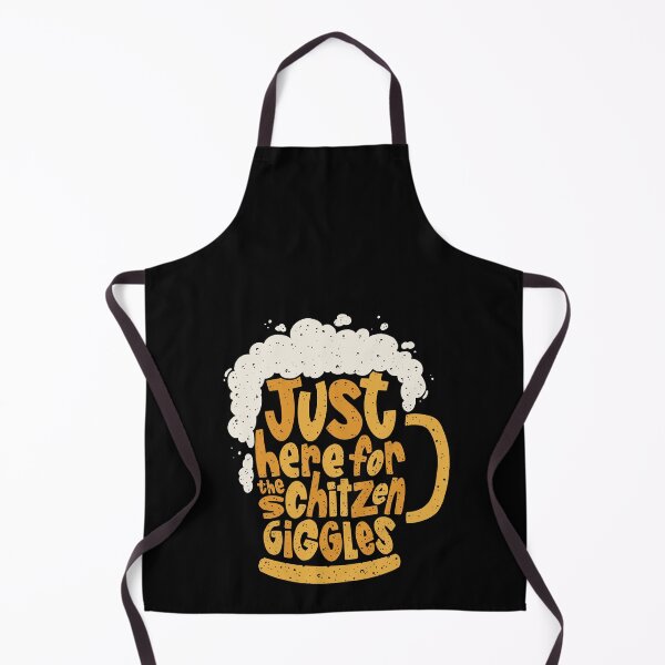 Item preview, Just Here For The Schitzengiggles, Oktoberfest German Beer design designed and sold by Merchking1.