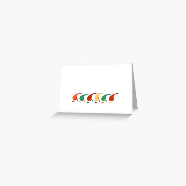 Pipuri March Greeting Card