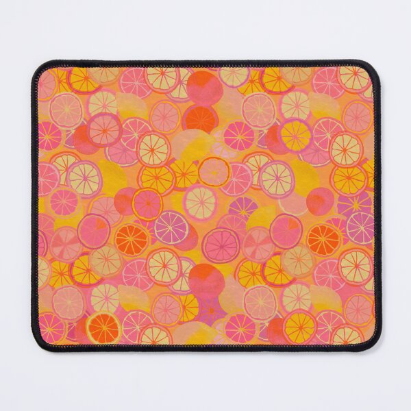 Item preview, Groovy Retro Citrus - Super Pink Fleuro designed and sold by KizzyW.
