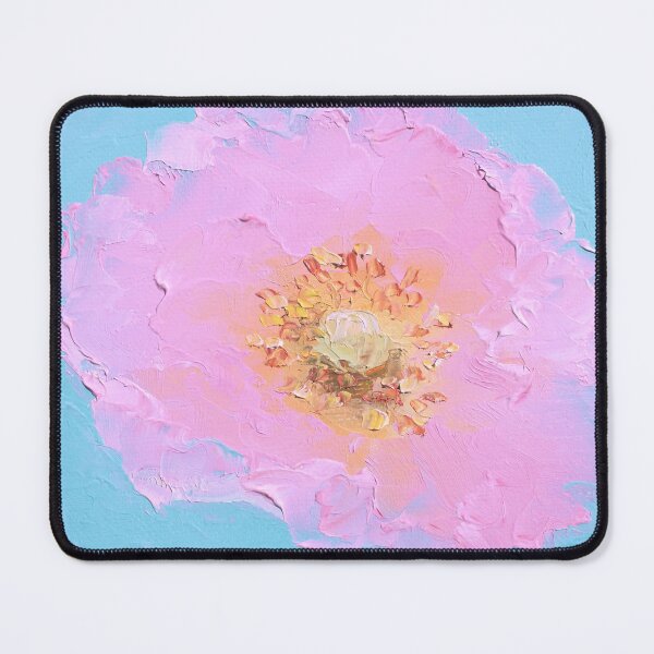 Artikelvorschau, Rosa Mohnmalerei entworfen und verkauft von MatsonArtDesign.