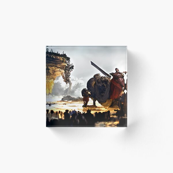 Aperçu de l'œuvre David contre Goliath créée et vendue par Red-Creative.