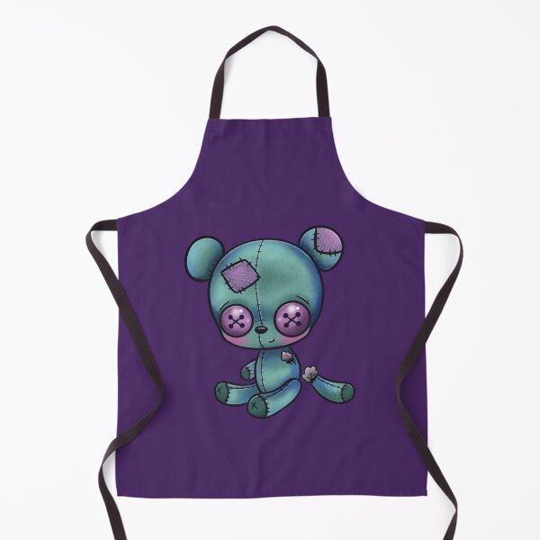 Item preview, Kawaii Bear with Big Button Eyes and Broken Arm designed and sold by FreyaDraws.