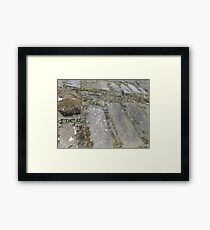 Old Gravestones Framed Print