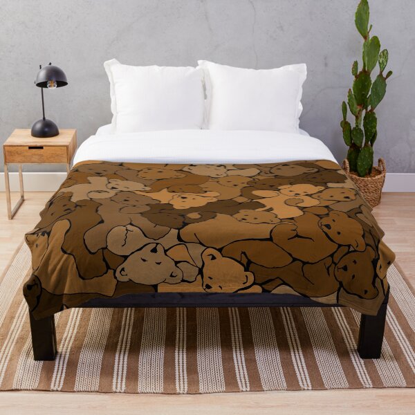 Aperçu de l'œuvre Pile de câlins d'ours en peluche créée et vendue par MyThingNow.