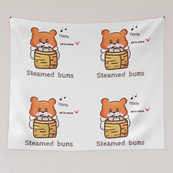 Item preview, Hamster | Hamster Lover - Steamed  buns v5 designed and sold by FennyWijayaMomo.