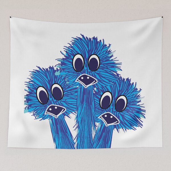 Item preview, Cute Emus designed and sold by Nisha Prabhu.
