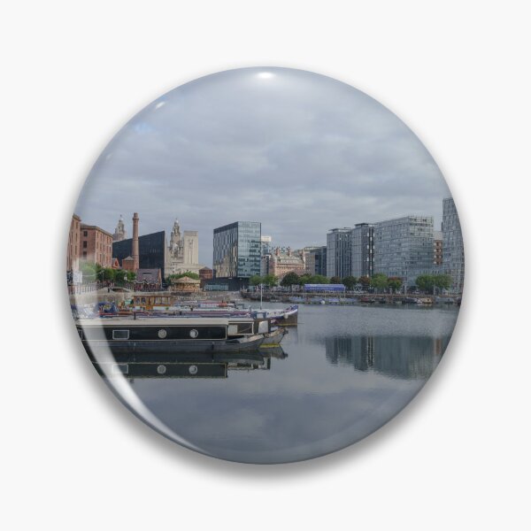 Item preview, Liverpool Salthouse Dock Reflection designed and sold by rawshutterbug.