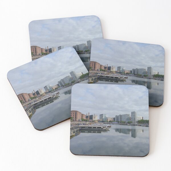 Item preview, Liverpool Salthouse Dock Reflection designed and sold by rawshutterbug.