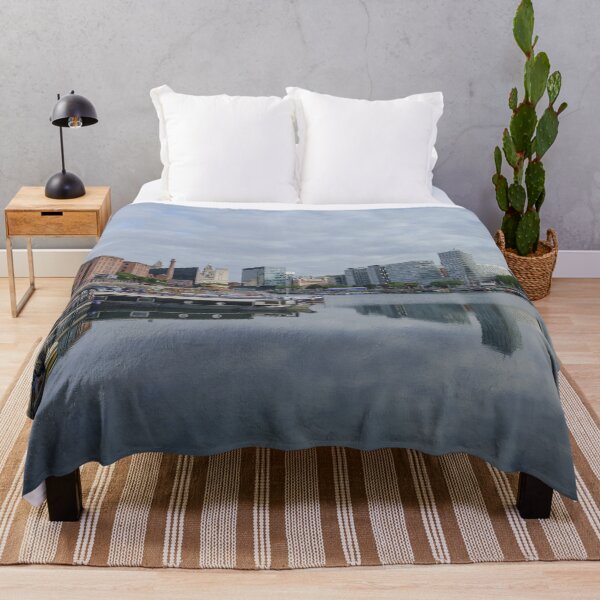 Item preview, Liverpool Salthouse Dock Reflection designed and sold by rawshutterbug.