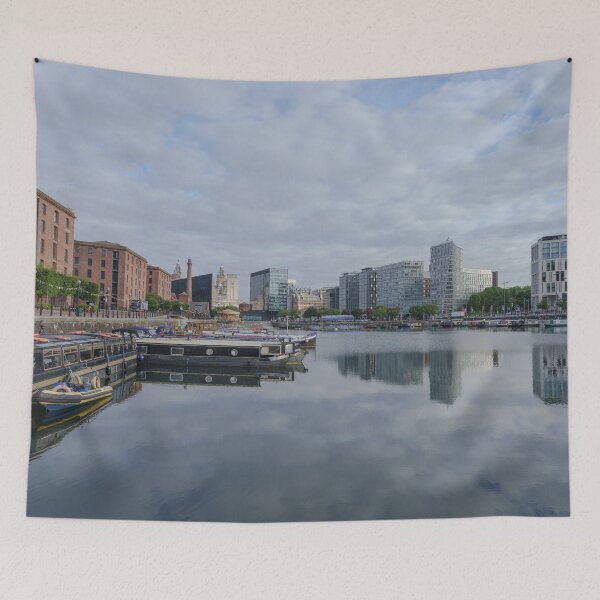 Item preview, Liverpool Salthouse Dock Reflection designed and sold by rawshutterbug.